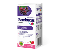 Sambucus Kids, juoduogių šeivamedžių sirupas 120ml