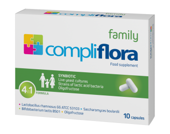 Compliflora family kapsulės